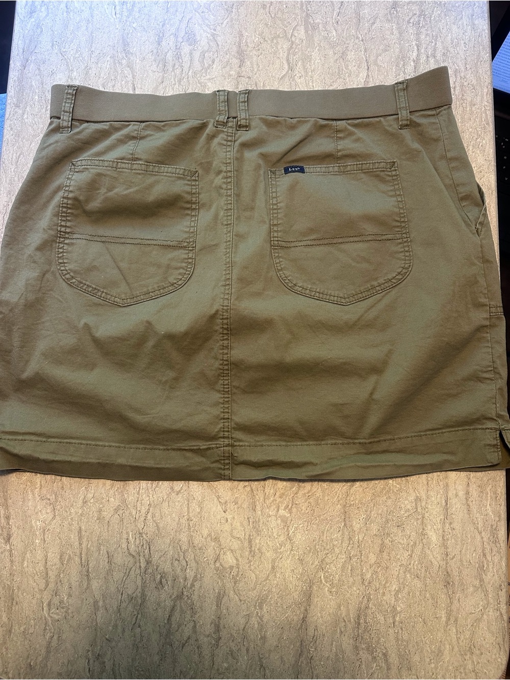 Lee Olive Green Utility Skort - Picture 2 of 4
